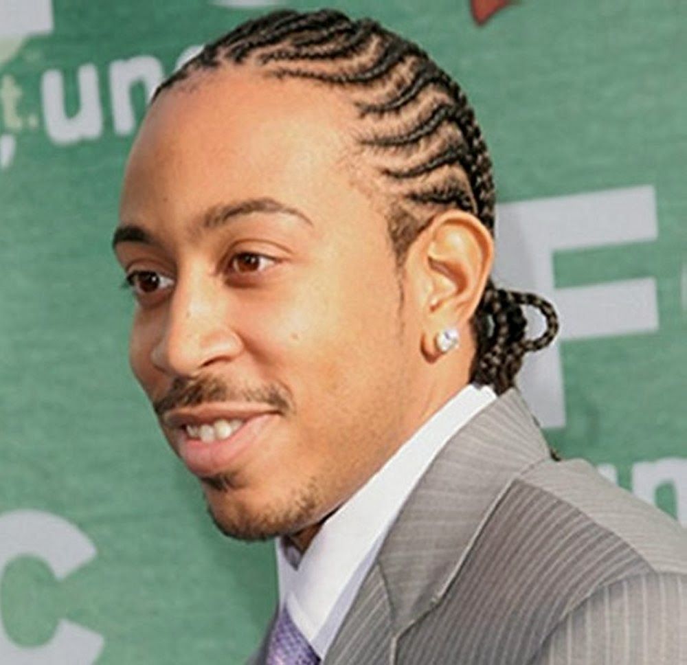 Actor and Rapper Ludacris Rocking Braids (pinterest.com) .